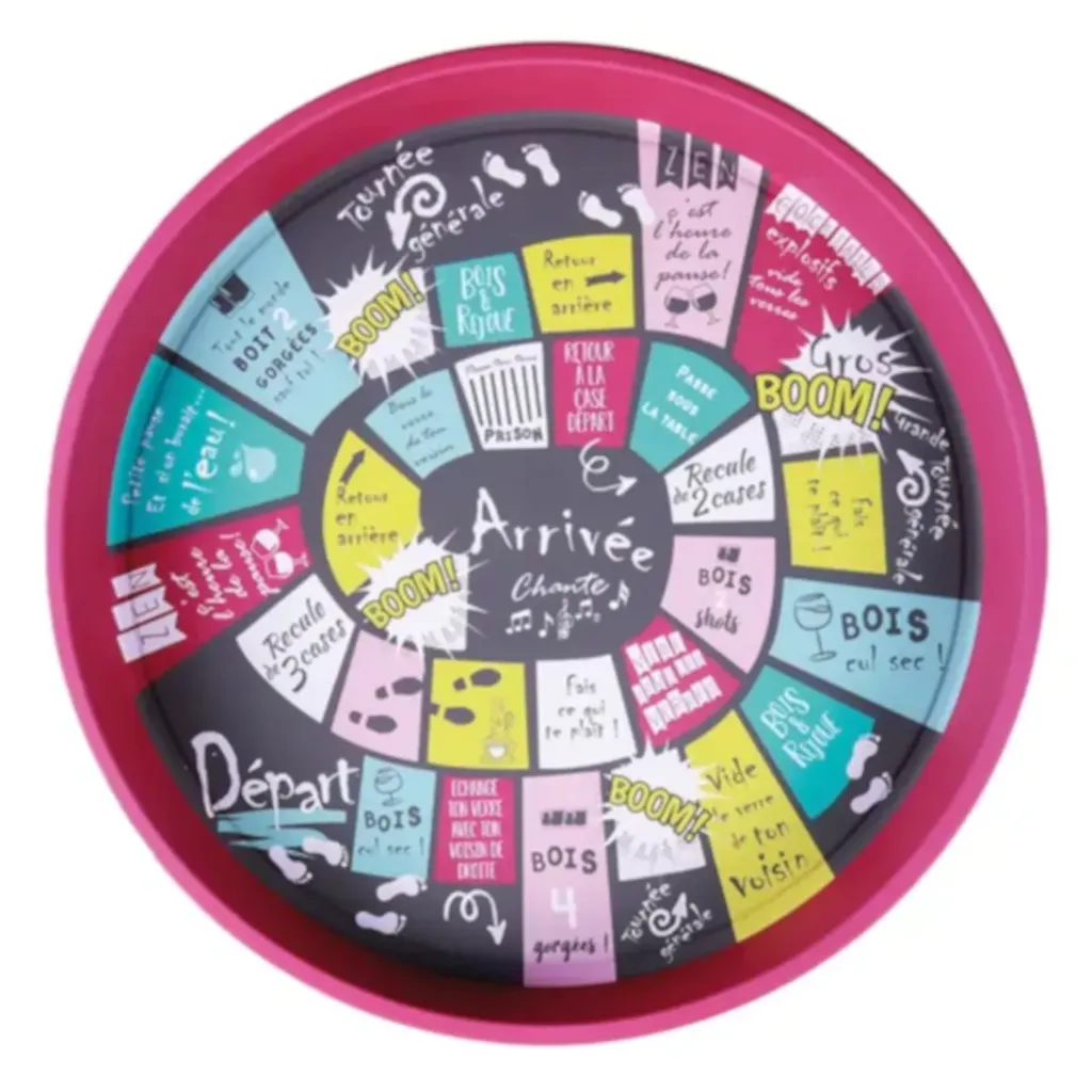 Plateau Metal vigo Jeu de l'oie