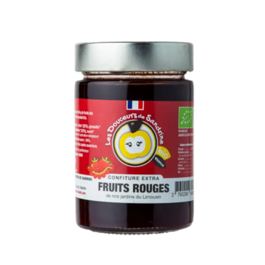 Famille Teulet Confiture Fraise 350g