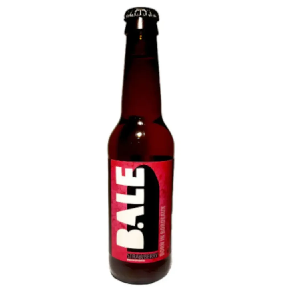 BIERE B.ALE Blonde Strawberry 33cl  