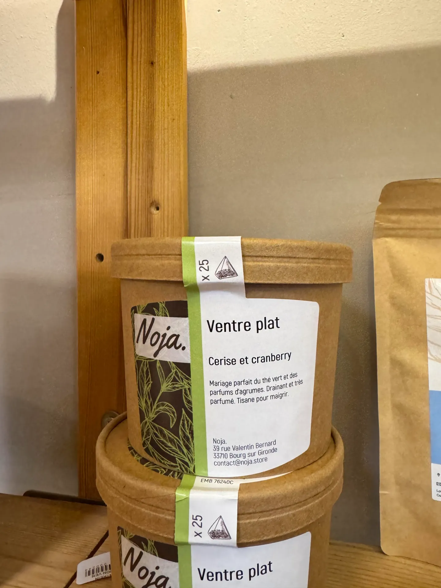 NOJA INFUSION VENTRE PLAT Infusettes