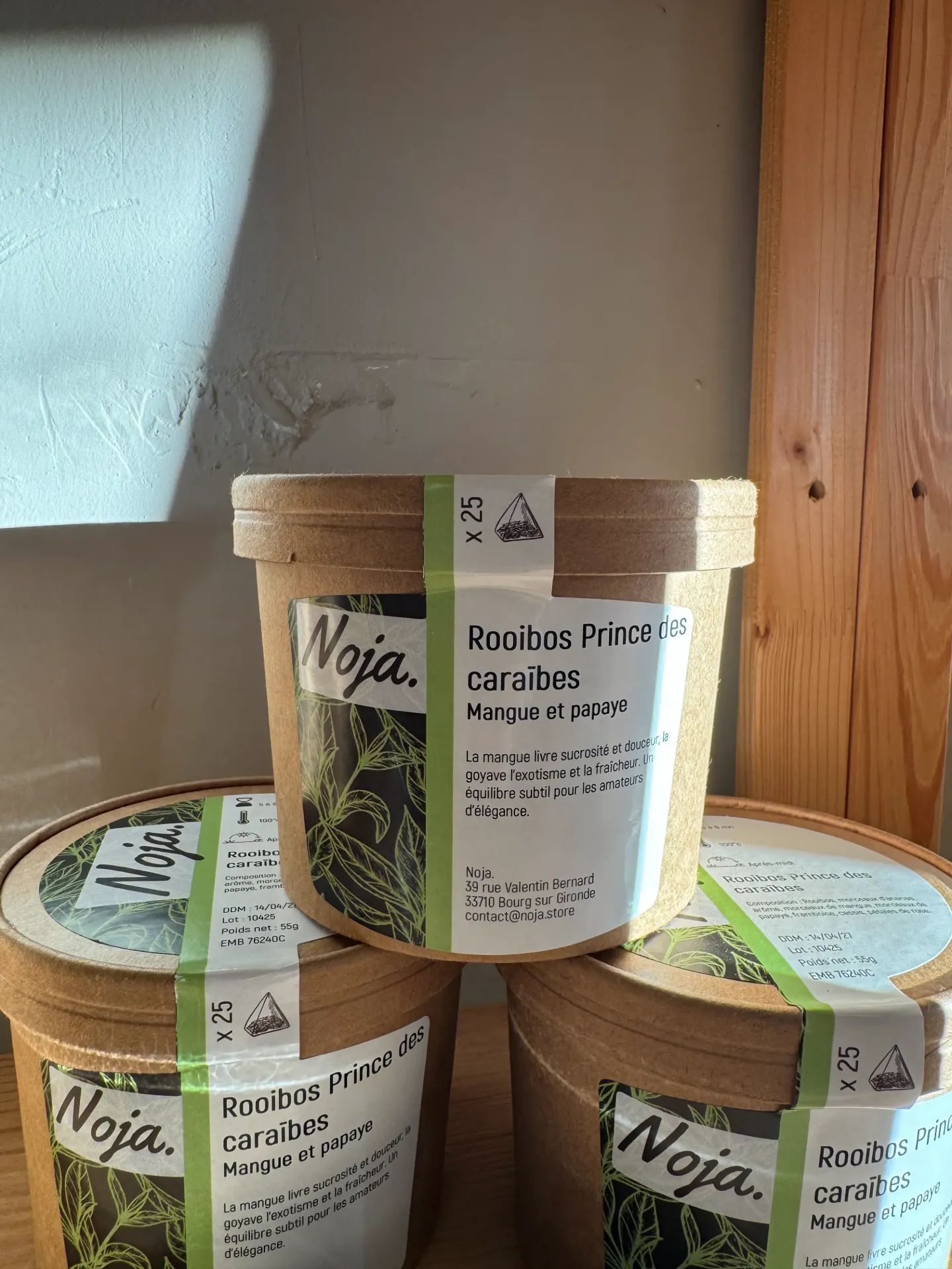 NOJA ROOIBOS Prince des Caraïbes Sachets Vrac