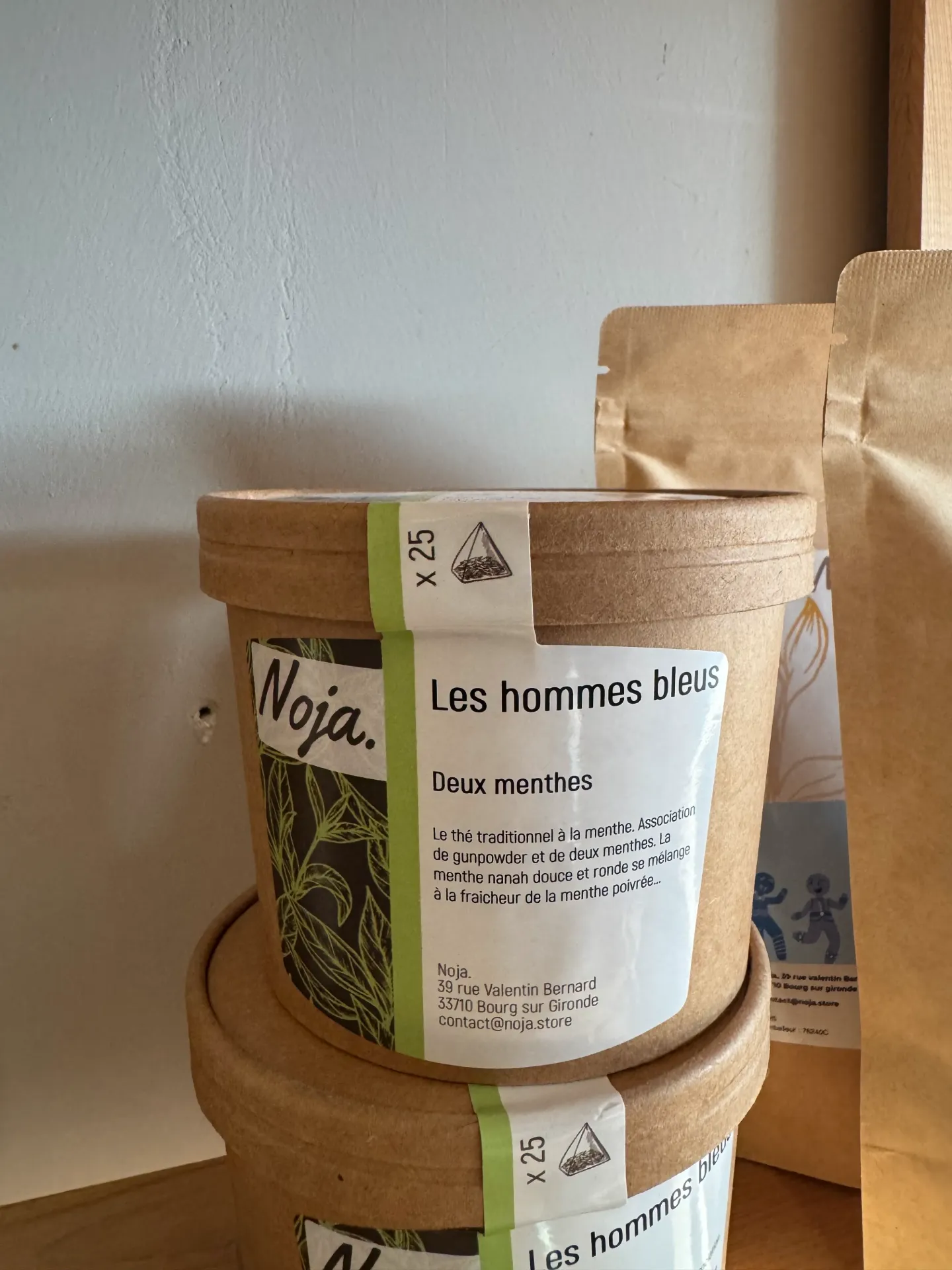 NOJA THE VERT Hommes Bleus Infusettes