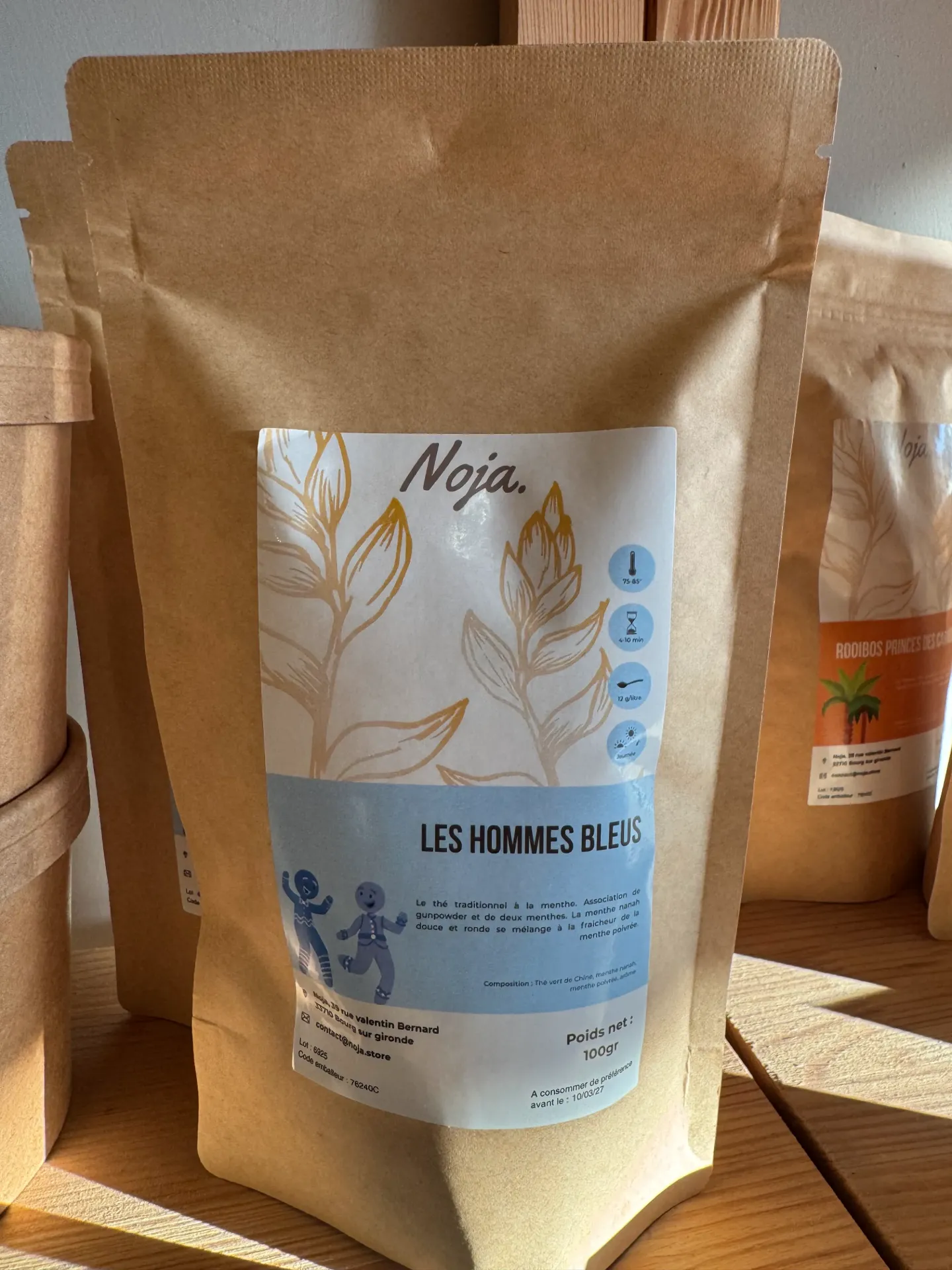 NOJA THE VERT Hommes Bleus Sachets Vrac