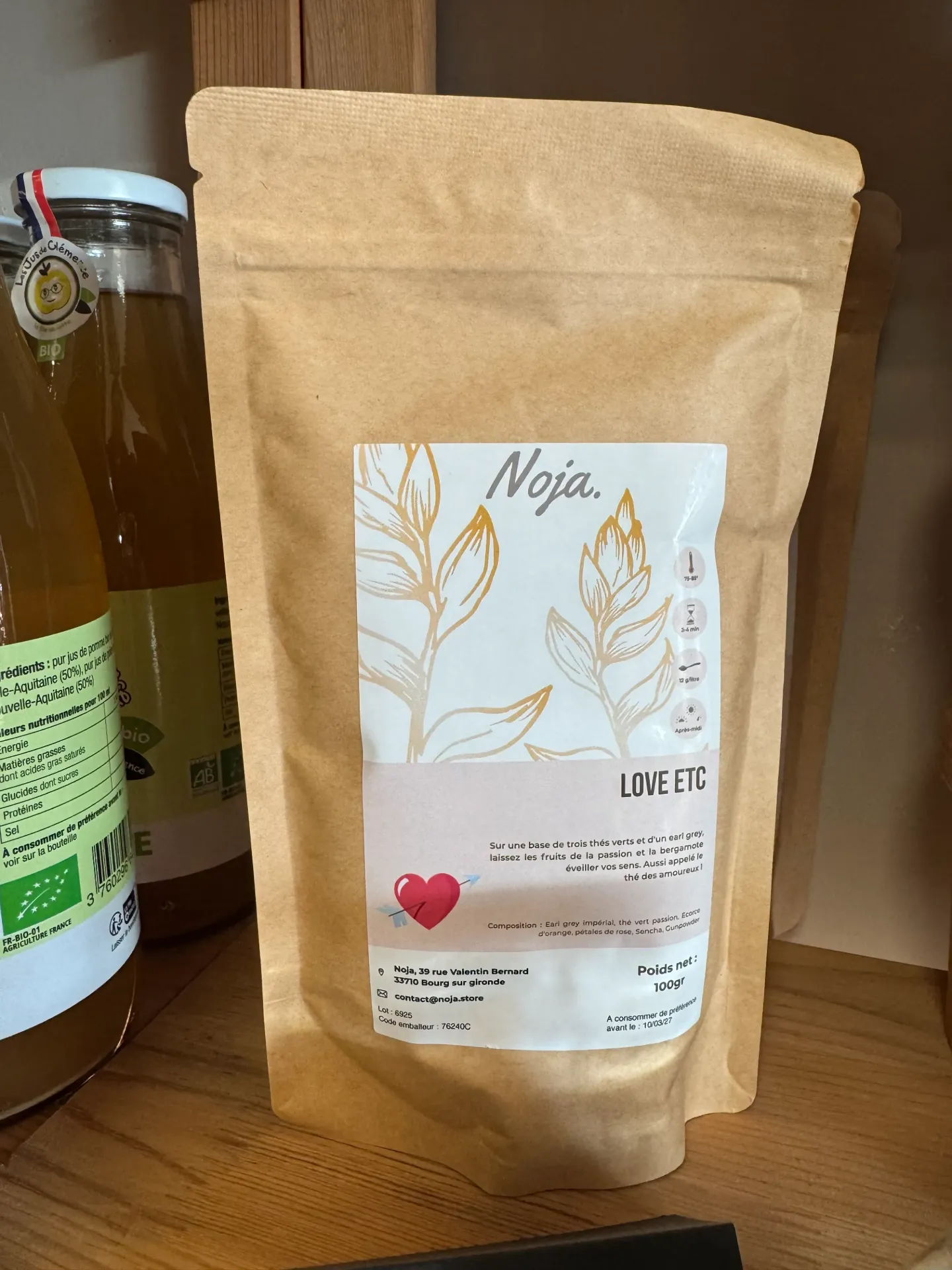 NOJA THE VERT Love Etc Sachets Vrac