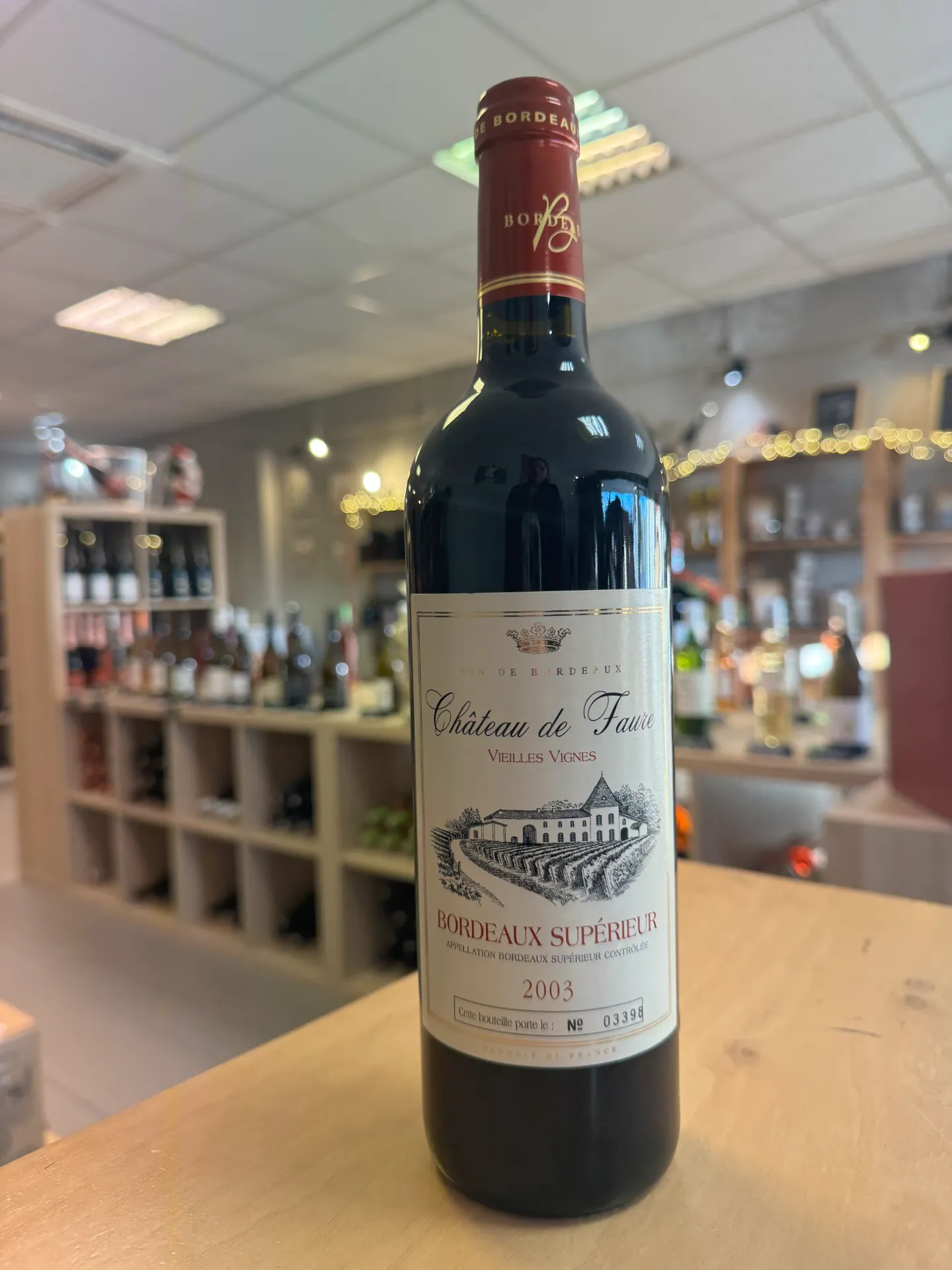 VIGNOBLES NORIEGA CHATEAU DE FAURE 2003