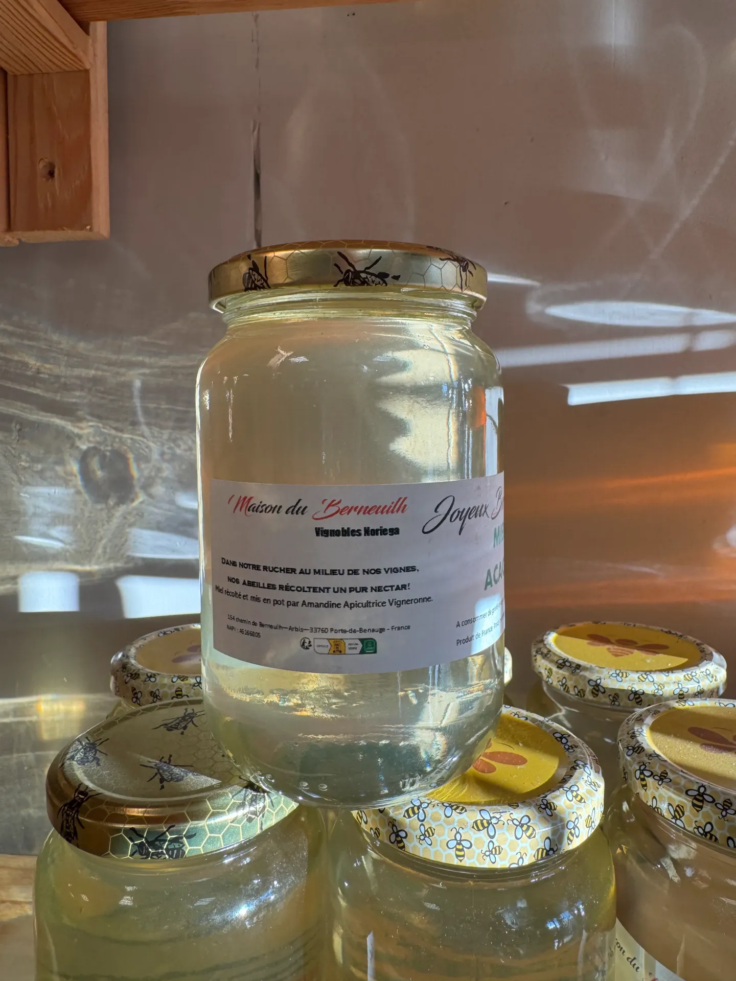 VIGNOBLES NORIEGA MIEL ACACIA 500g