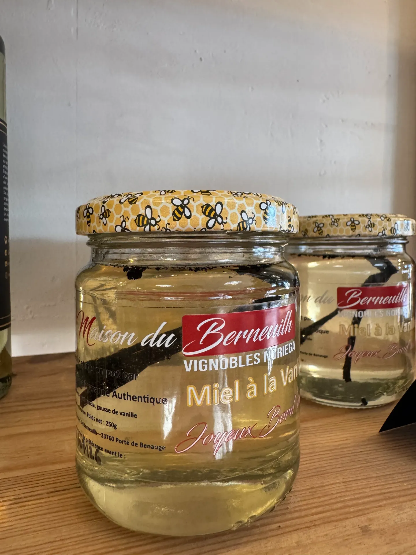 VIGNOBLES NORIEGA MIEL Vanille 250g