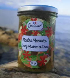 BUDDULE MOULES MARINEES CURRY COCO