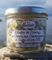 BUDDULE RILLETTES DE CHEVRE CHAMPIGNONS TRUFFE D'UZES