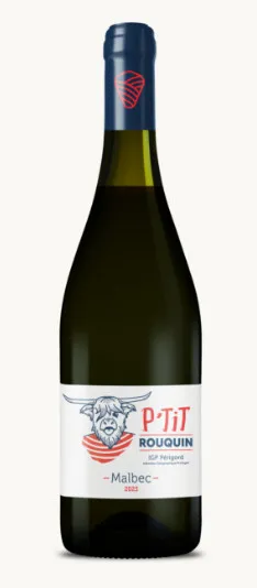 P'TIT ROUQUIN ROUGE IGP PERIGORD 75cl