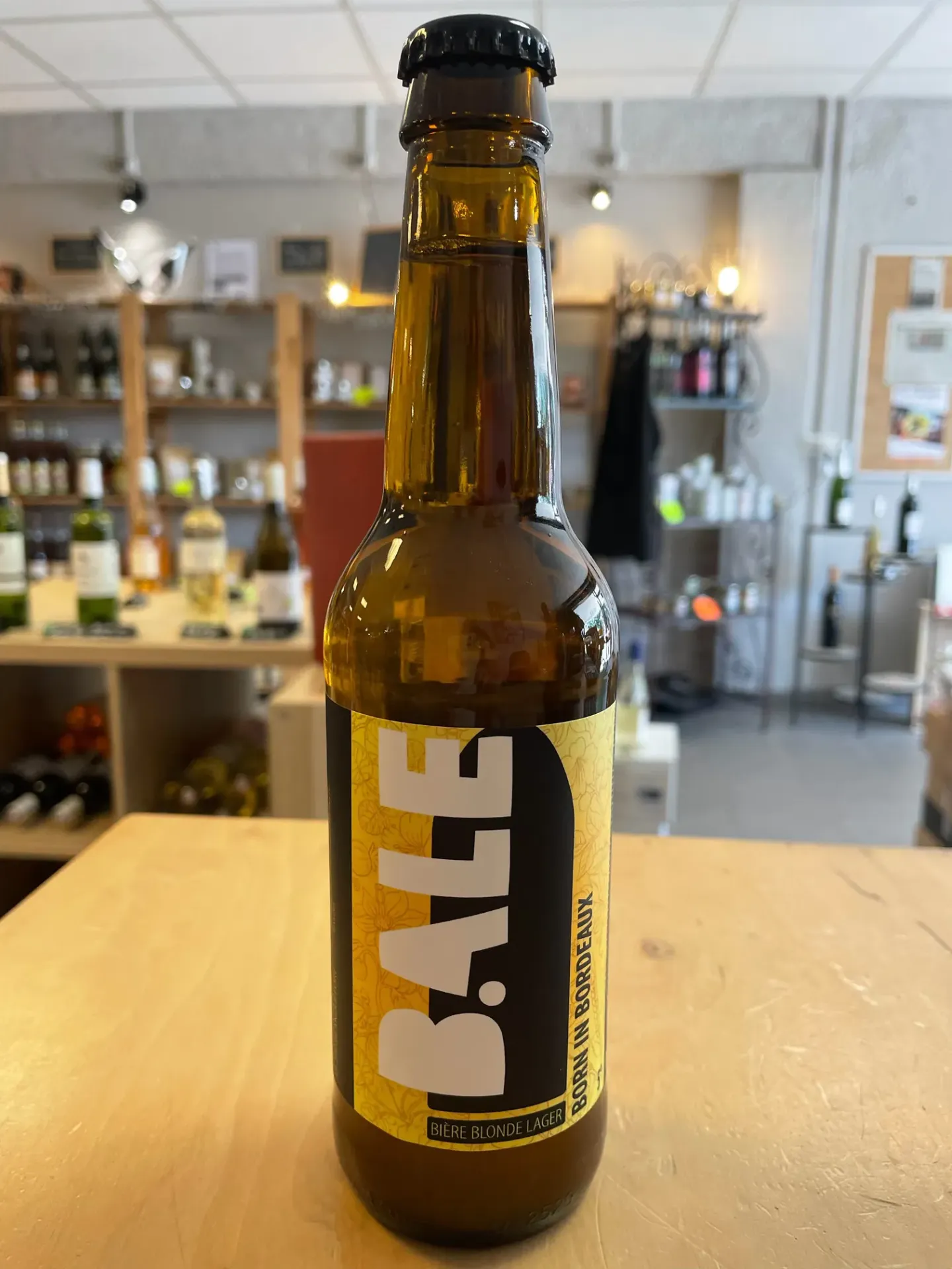 BIERE B.ALE Blonde Pale Ale 75cl
