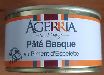 Agerria PATE BASQUE PIMENT