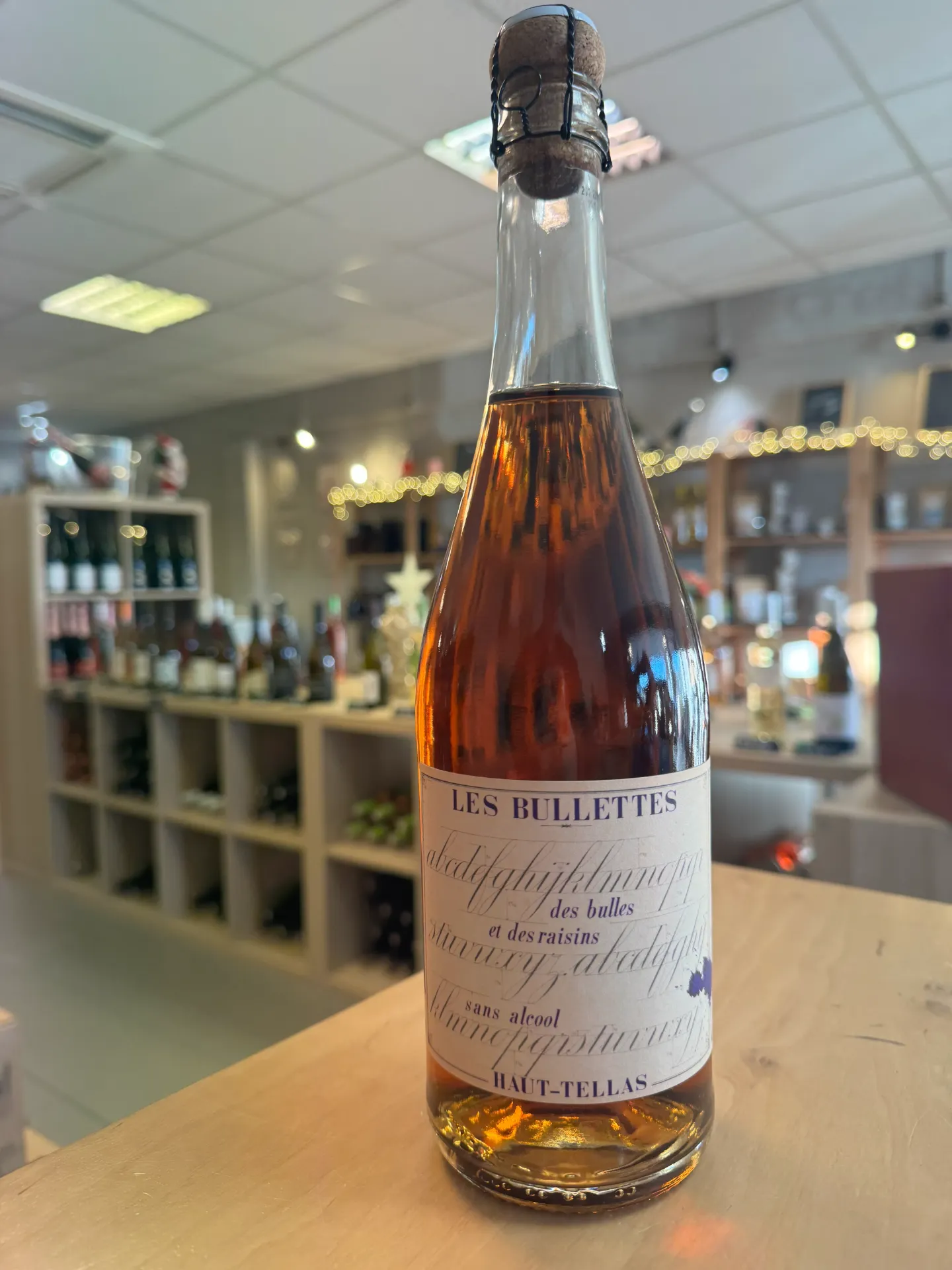 Haut-Tellas Les Bullettes Jus de raisin pétillant 75cl